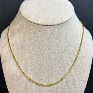 Henrigirl Elegant Gold Box Chain Necklace